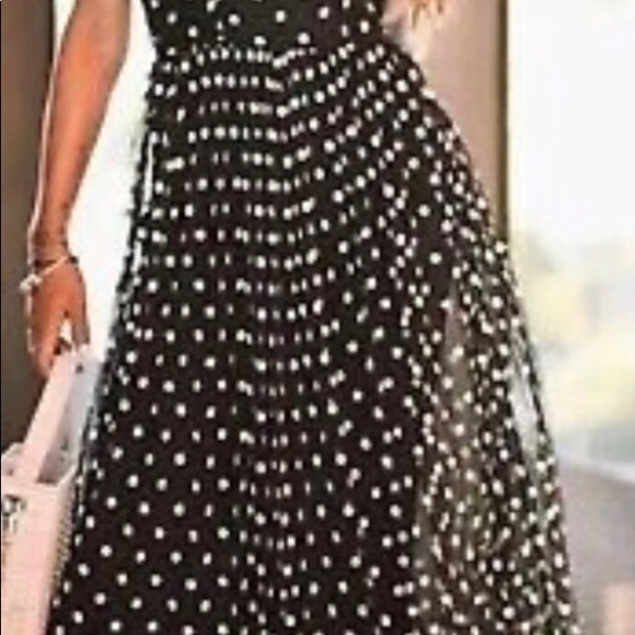 Zara all over embroider détail dress back and white size small on sale - Picture 6 of 11